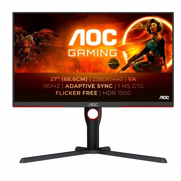 Monitor Q27G3XMN 27 cali VA 180Hz HDMI DP Pivot