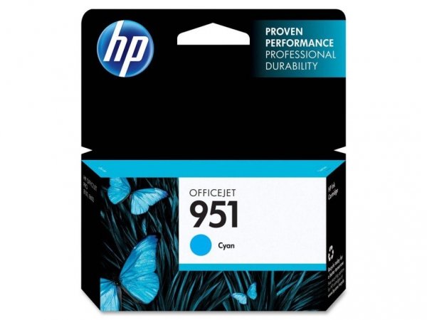 Tusz HP 951 Cyan Officejet Cartridge CN050AE#BGY