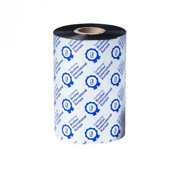 Taśma Brother Premium Wax/Resin BK 110mmx450m