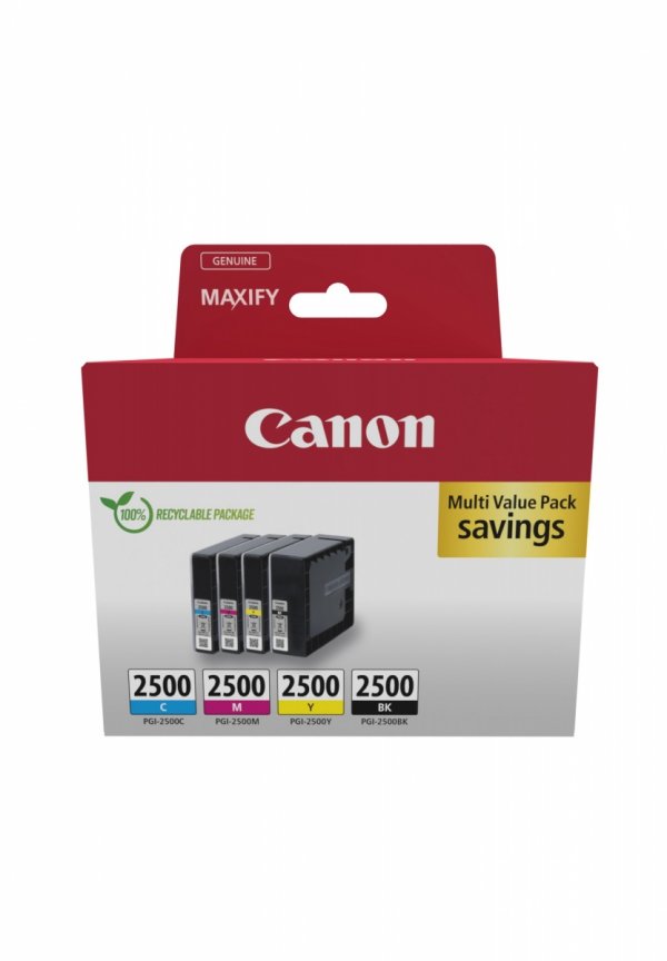 Tusz Canon PGI2500 BK/C/M/Y MULTI 9290B006