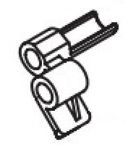 Części / Kyocera-Mita / Lever Separation Release 302GR06201, Separator plate,  1 pc(s)