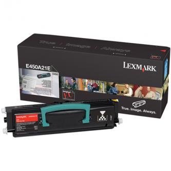 Lexmark oryginalny toner E450A21E. black. 6000s. Lexmark E450 E450A21E