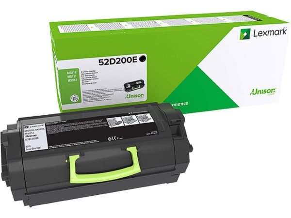 Toner Lexmark 522E Black 6 tys str