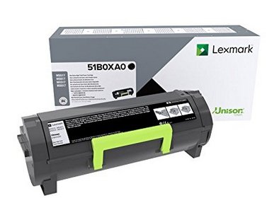 Toner Lexmark 51B0XA0, black, 20000s, extra duża pojemnośÄ‡, Lexmark MS517dn,MS617dn,MX517de,MX617de, O