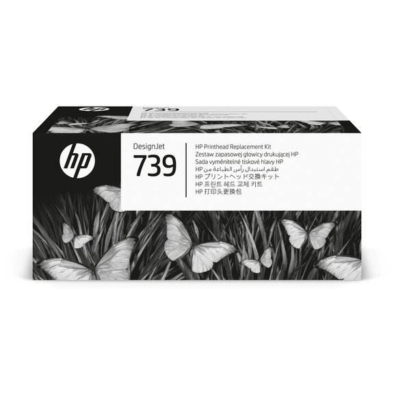 Zestaw do wymiany głowicy HP 739, Designjet T850/T950 (głowica + komplet tuszów)