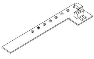Części / ZEBRA / Kit Lower Media Sensor RH G43212M, Thermal transfer,  110PAX4, 1 pc(s)