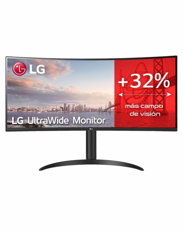 Monitor 34WP75CP-B 34 cale 21:9 UltraWide QHD VA Zakrzywiony