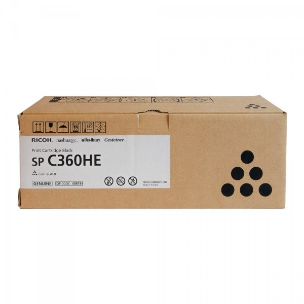 Toner Ricoh 408184, black, 7000s, Ricoh SP C360DNw 408184