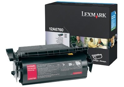 Toner Lexmark 12A6760. black. 10000s. Lexmark T620. T622. X620e 12A6760