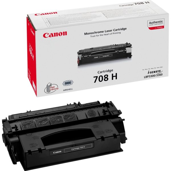 Toner Canon CRG708H. black. 6000s. 0917B002. high capacity. Canon LBP-3300 0917B002