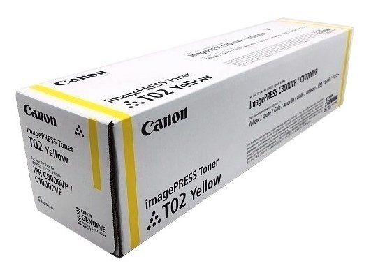 Toner Canon T02, yellow, 43000s, 8532B001, Canon imagePRESS C8000VP, C10000VP, O