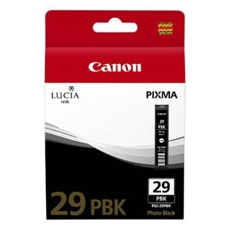 Canon oryginalny wkład atramentowy / tusz PGI29PBK. photo black. 4869B001. Canon PIXMA Pro 1 4869B001