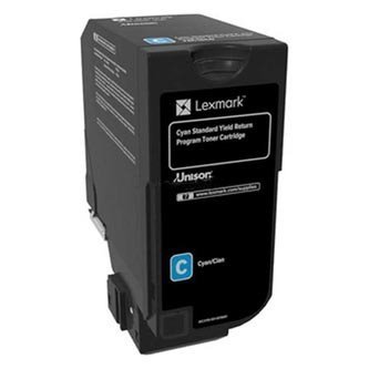 Toner Lexmark 74C2SC0, cyan, 7000s, return, Lexmark CS720de,CS720dte,CS725de,CS725dte,CX725de,CX725dhe 74C2SC0