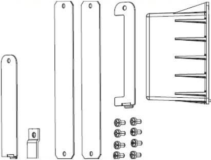 Części / ZEBRA / Kit Covers for electronic  option slots Xi4 Series &  105SLPlus P1006120, 110Xi4, 140Xi4, 170Xi4, 220Xi4, 1 pc(s)
