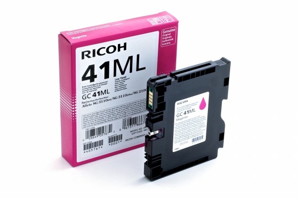 Tusz żelowy Ricoh 405767. magenta. 600s. GC41M. Ricoh AFICIO SG 2100N 405767