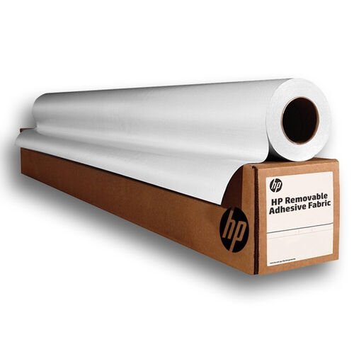 HP 1067/30.5/Removable Adhesive Fabric, 42&quot;, 8SU06A, 289 g/m2, płótno, 1067 mm x 30.5 m, białe, do drukarek atramentowych, rolka