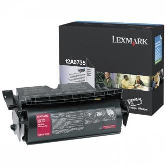 Lexmark oryginalny toner 12A6735. black. 20000s. Lexmark T520. T522. X520. X522s 12A6735