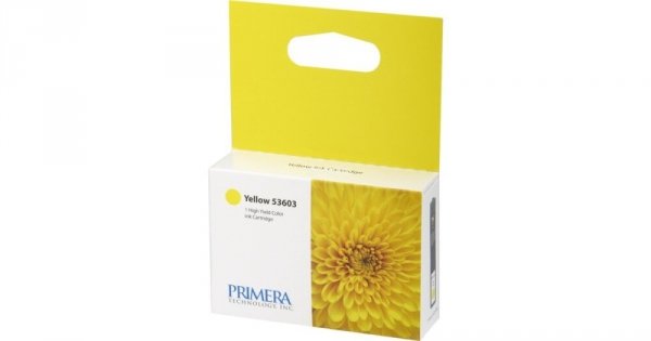 Primera oryginalny tusz / tusz 53603, yellow, Primera DISC PUBLISHER DP4100, DP4101, DP4102