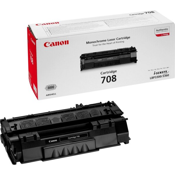 Toner Canon CRG708. black. 2500s. 0266B002. Canon LBP-3300 0266B002