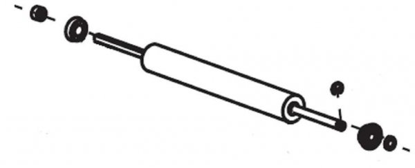 Części / ZEBRA / 220 Kit Platen Roller G22101M, 90Xi3Plus,  96Xi3Plus, 140Xi3Plus, 170Xi3Plus, 220Xi3Plus