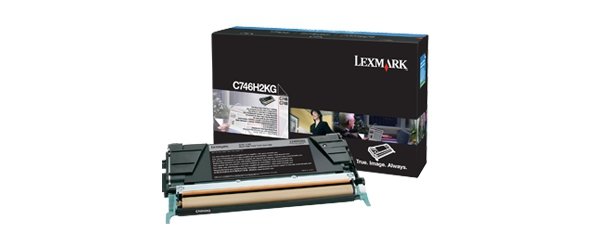 Toner Lexmark Toner C746 C748 Black High Capacity