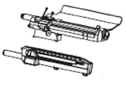 Części / ZEBRA / Media Sensor Maintenance Kit for ZM600, incl. Lower & Upper Media Sensor Assembly