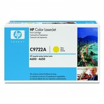 HP oryginalny toner C9722A. yellow. 8000s. 641A. HP Color LaserJet 4600. N. DN. DTN. HDN. 4650 C9722A