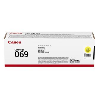 Canon oryginalny toner 069Y, yellow, 2100s, 5091C002, Canon O