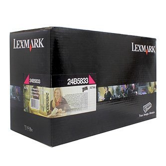 Lexmark oryginalny toner 24B5833, magenta, 18000s, return, extra duża pojemnośÄ‡, Lexmark XS796de,XS796dte 24B5833