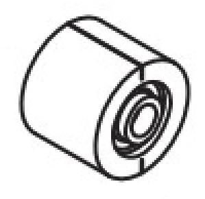 Części / Kyocera-Mita / GEAR JOINT Z16 302F909140, Drive gear, 1  pc(s)
