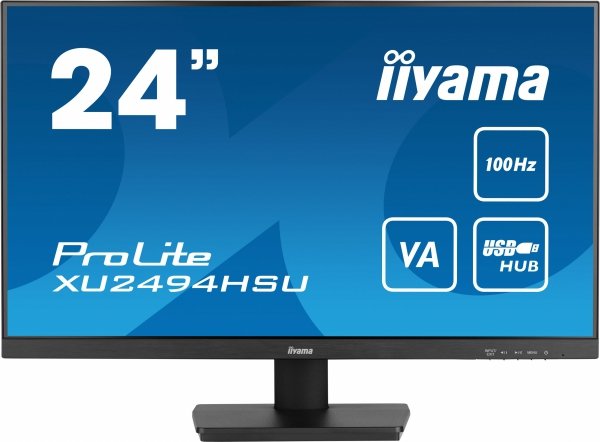 Monitor  23.8 cala ProLite XU2494HSU-B6 VA,FHD,HDMI,DP,100Hz,USBx2,SLIM