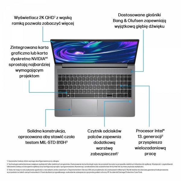 Stacja robocza HP ZBPG10 i9-13900H/15.6/32/1T/3000ADA/W11