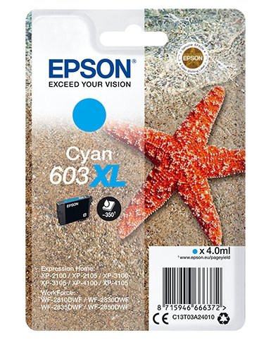Tusz EPSON Cyan 603XL Ink