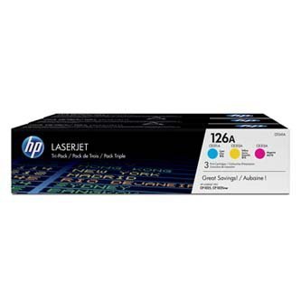 Toner HP CF341A. CMY. 1000s. 126A. HP LaserJet+. N. 900g. 3szt CF341A