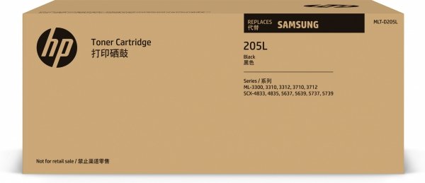 Toner HP SU963A, MLT-D205L, black, 5000s, 205L, high capacity, Samsung ML-3310,3710, SCX-4833,5637,5737, O