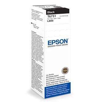 Epson oryginalny wkład atramentowy / tusz C13T67314A. black. 70ml. Epson L800 C13T67314A