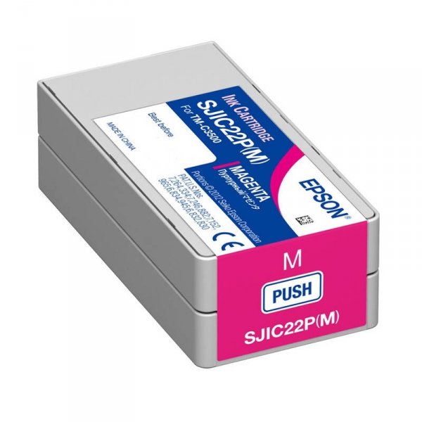 Epson oryginalny tusz / tusz C33S020603, z magenta, SJIC22P(M), Epson ColorWorks C3500