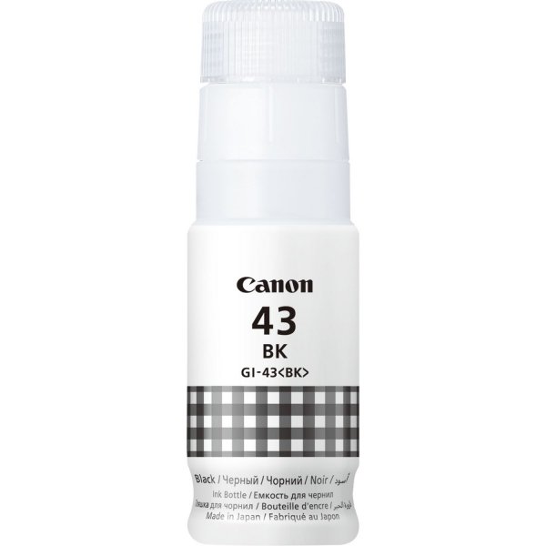 Tusz Canon GI-43 Bk, black, 8000s, 4698C001, Canon Pixma G540, G640