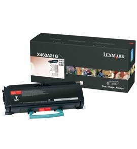 Toner Lexmark X463A21G. black. 3500s. Lexmark X463 X463A21G