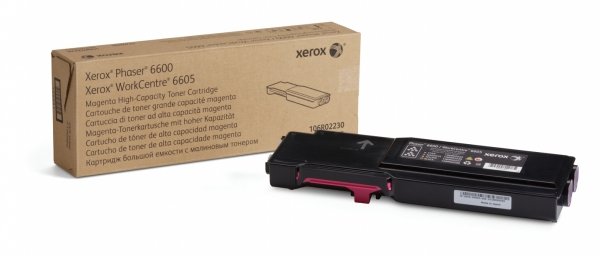 Toner Xerox 106R02230, magenta, 6000s, high capacity, Xerox Phaser 6600 DN, WorkCentre 6605 DN, 6605 V/DN 106R02230
