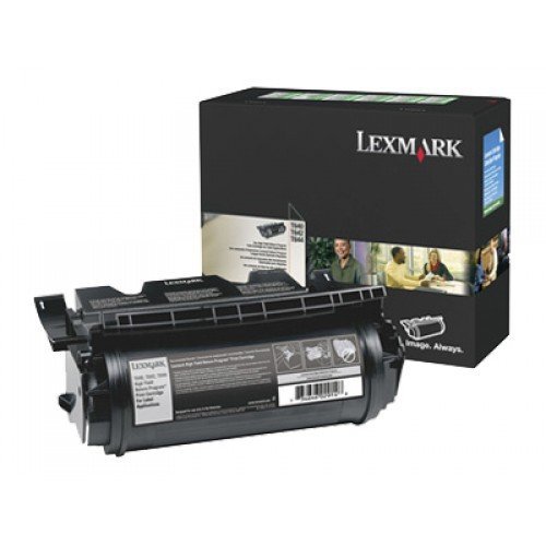 Toner Lexmark 64404XE. black. 32000s. return. extra duża pojemnośÄ‡. Lexmark T644 64404XE