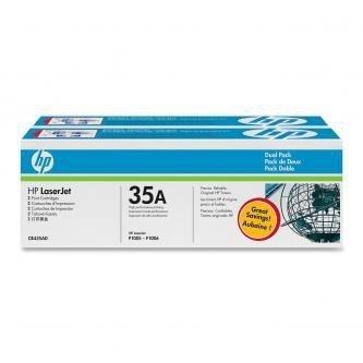 Toner HP CB435AD. black. 3000 (2x1500)s. HP LaserJet P1005. 1006. Dual pack 2szt CB435AD