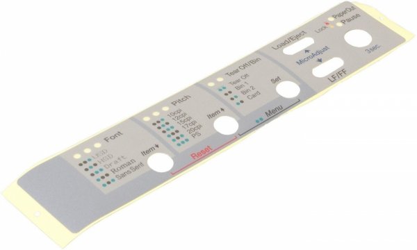 Części / EPSON / SHEET PANEL-B (1236544 ) 1436028, Front panel,  Laser/LED printer, Części / EPSON /, Części / EPSON / FX - 890, Yellow