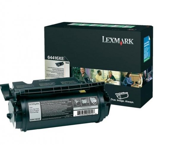 Toner Lexmark 64416XE. black. 32000s. return. Lexmark T644 64416XE
