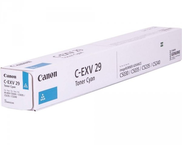 Toner Canon CEXV29. cyan. 27000s. 2794B002. Canon iR-C5030. 5035 2794B002