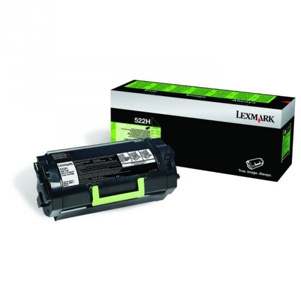 Toner Lexmark 52D2H00. black. 25000s. 522H. return. Lexmark MS810. 811. 812 52D2H00