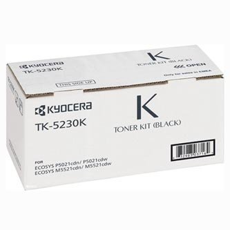 Kyocera oryginalny toner TK-5230K, black, 2600s, 1T02R90NL0, Kyocera M5521cdn,M5521cdw, P5021cd,P5021cdw 1T02R90NL0