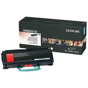 Toner Lexmark E462U21G. black. 18000s. extra duża pojemnośÄ‡. Lexmark E462 E462U21G