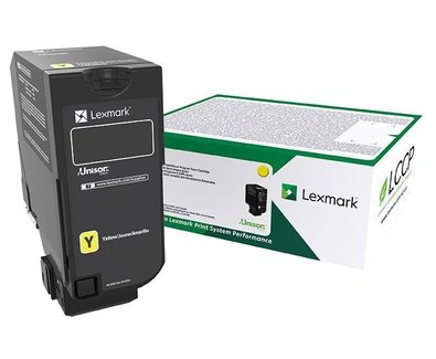 Toner Lexmark CS/CX727.CS728 YELLOW 10K 75B20Y0 75B20Y0
