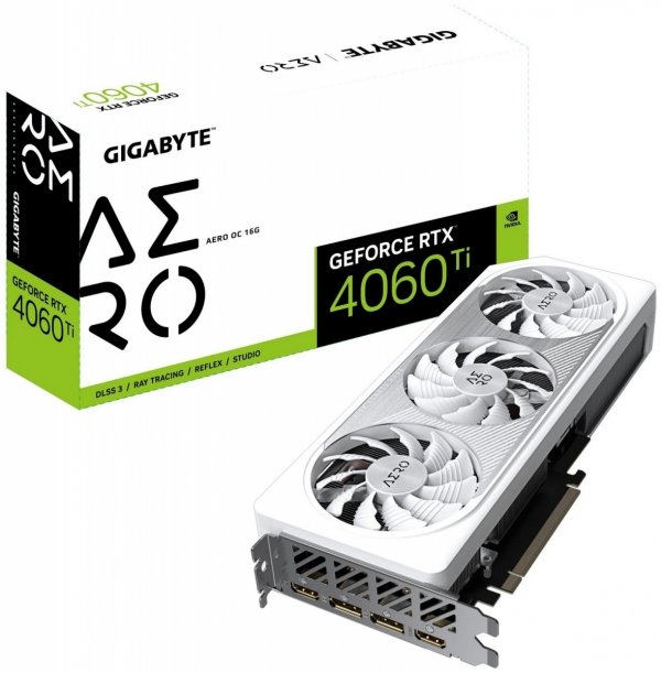EOL - wycofany z oferty - Karta graficzna GeForce RTX 4060 Ti Aero OC 16G GDDR6 128bit